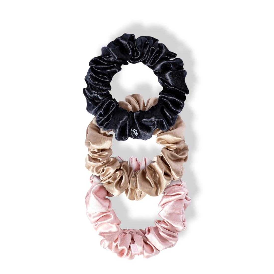 Large Scrunchies - Set of 3 in Mixed Classic Colors