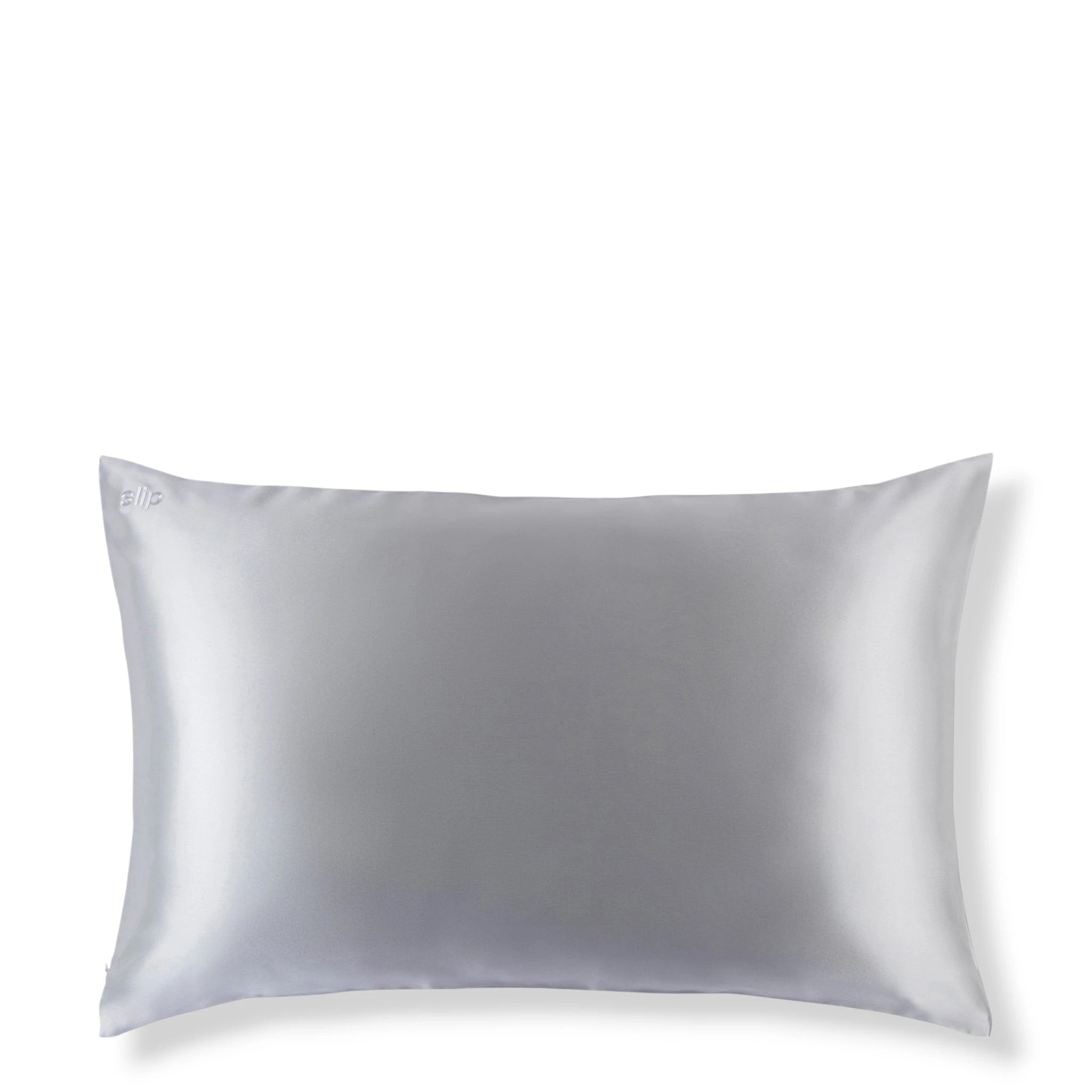 Pillowcase Silver Queen Zippered