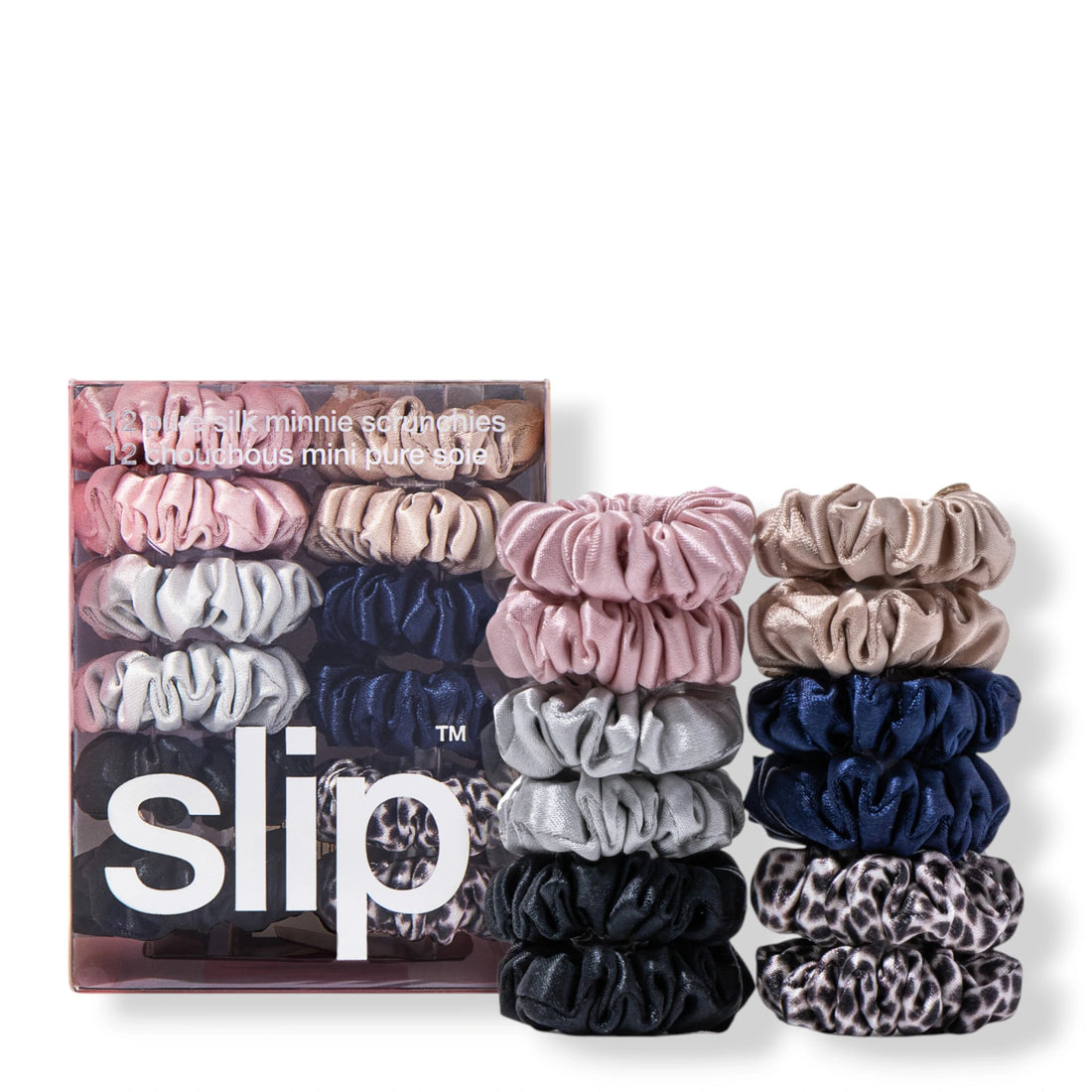 Mini Scrunchies - Set of 12 in Classic Colors