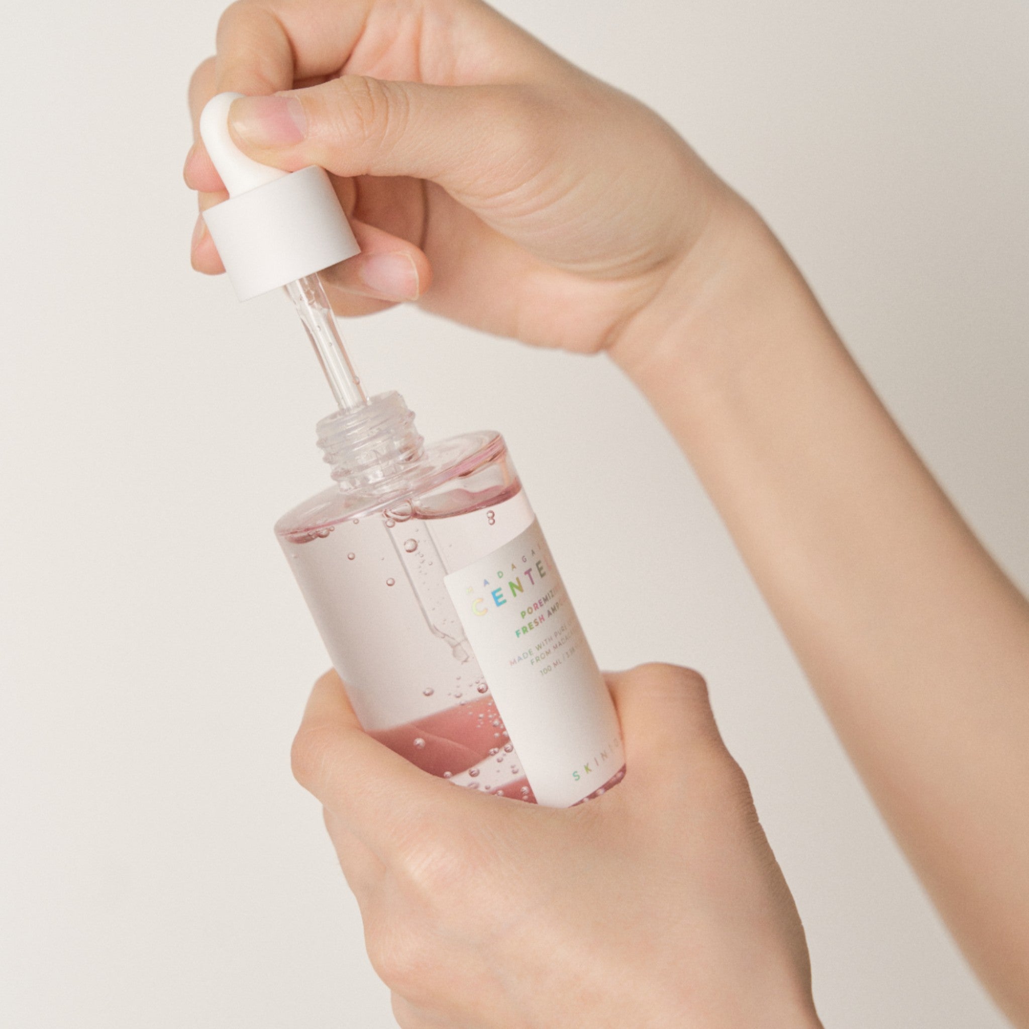 Poremizing ampoule