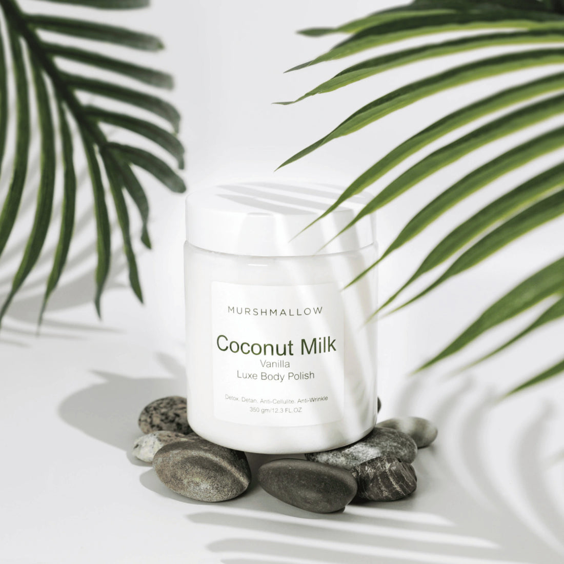 Coconut body polish
