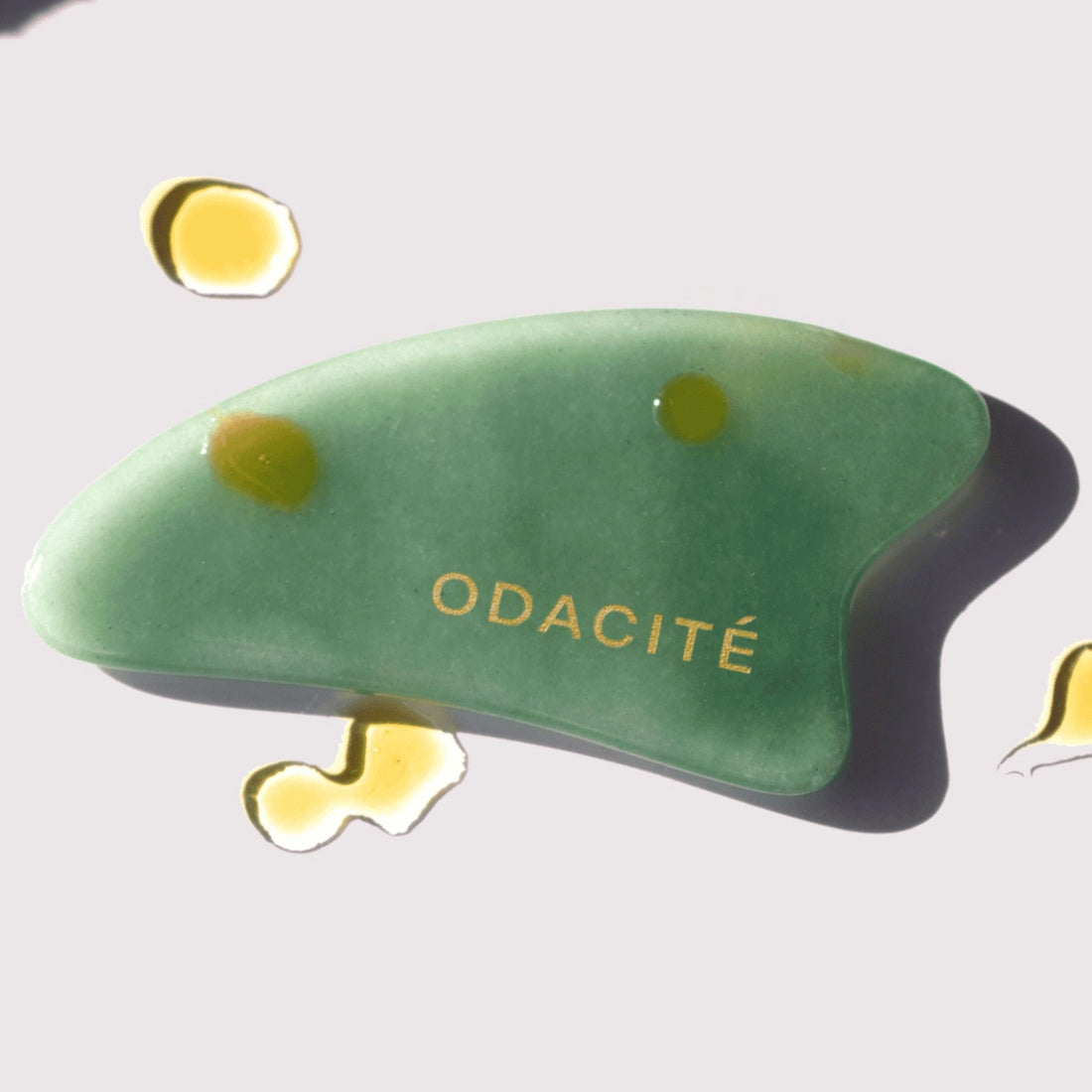 Crystal Contour Gua Sha Green Aventurine