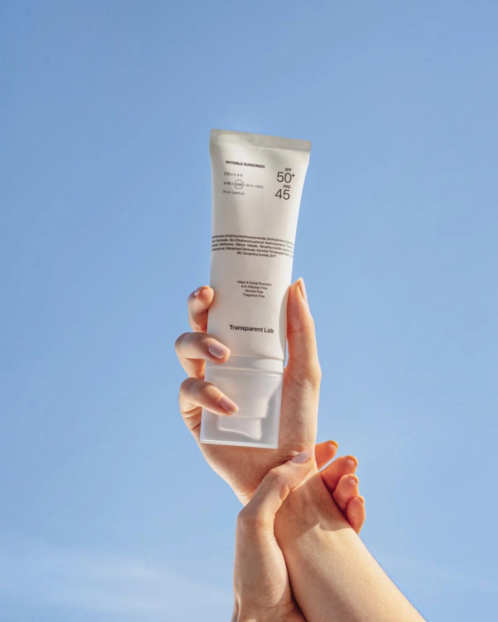 Invisible Sunscreen spf50+
