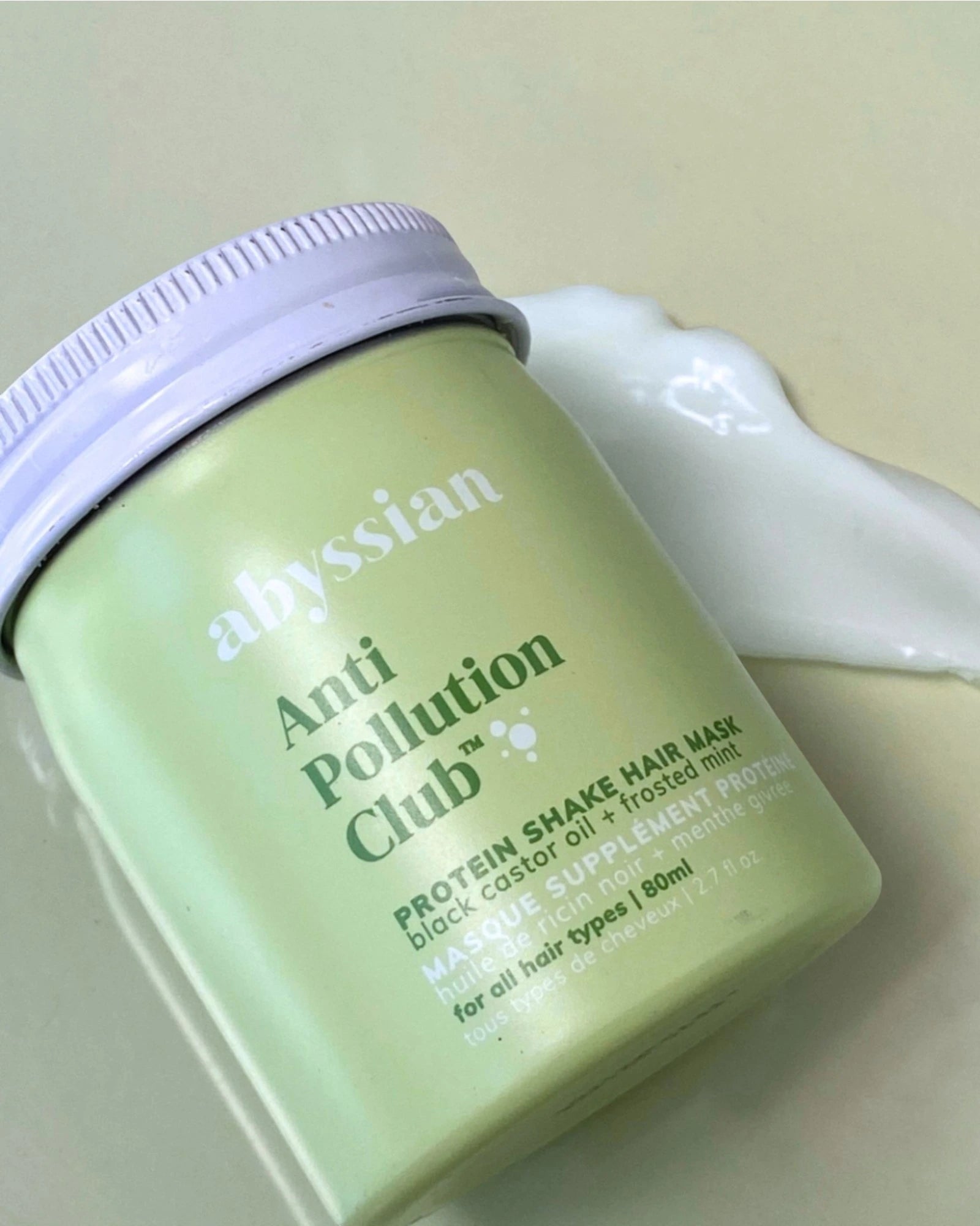 Protein hair shake mask