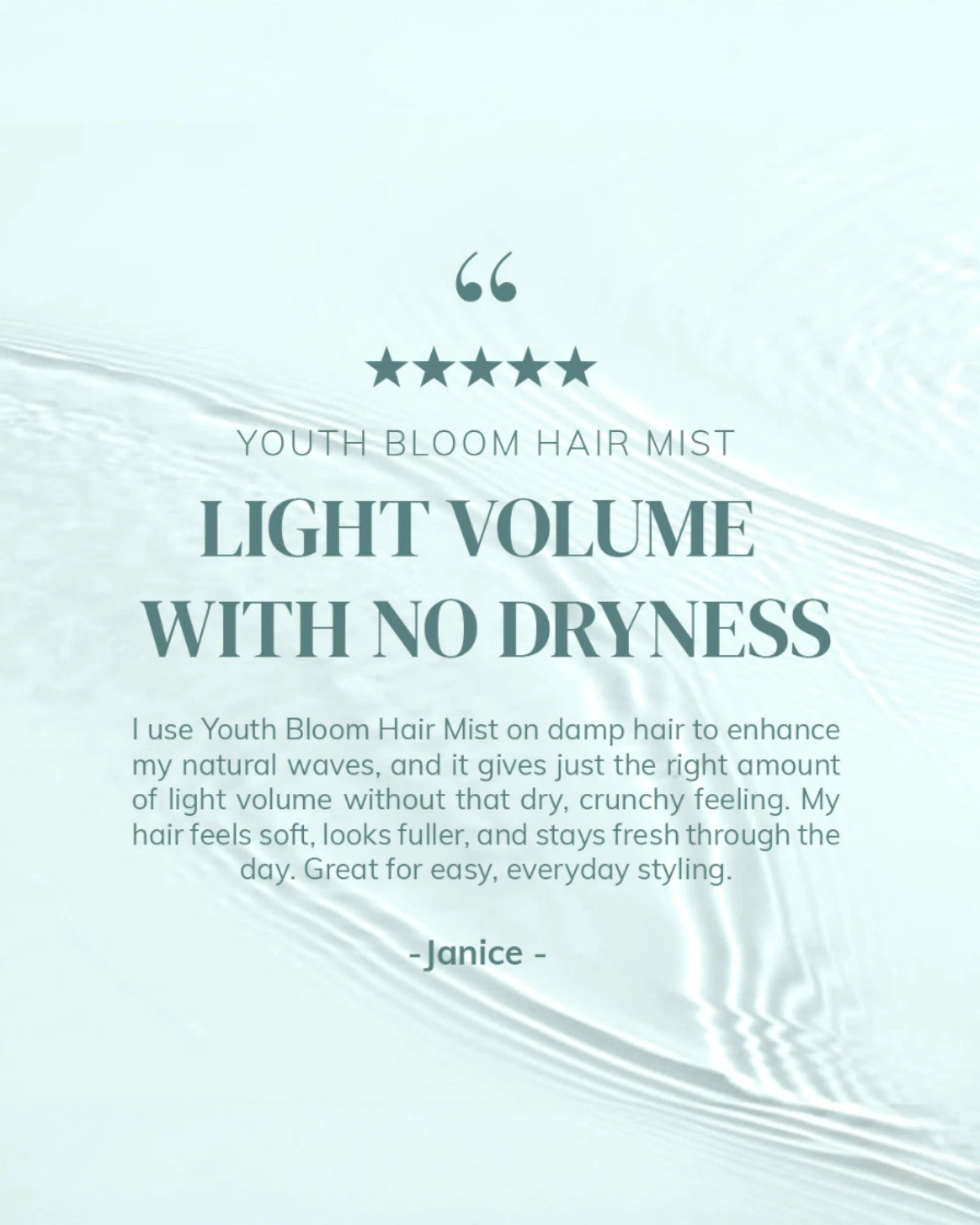 Youth Bloom Hair Mist