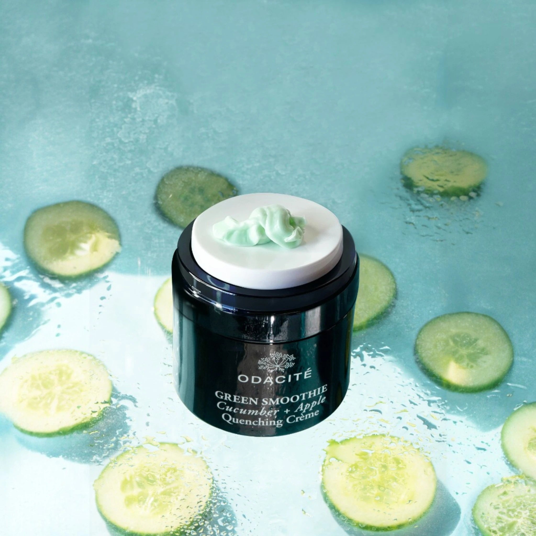 Green smoothie queching crème