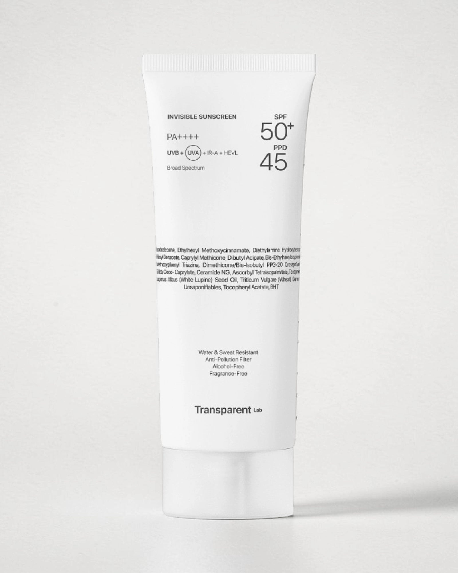 Invisible Sunscreen spf50+