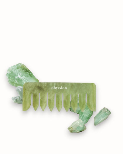 Crystal jade soothing comb