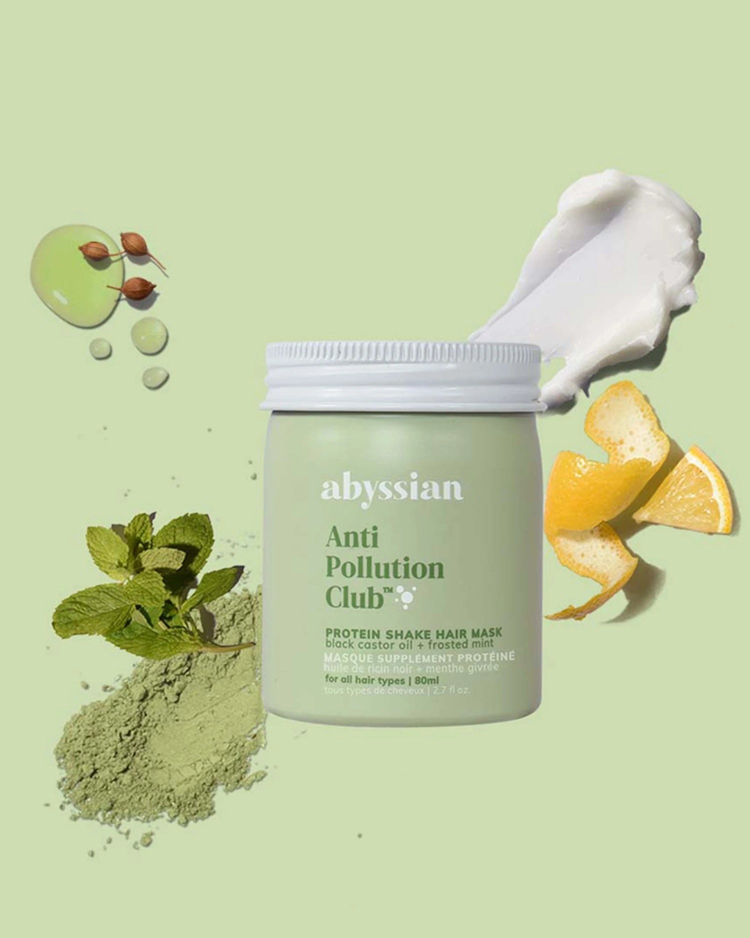 Protein Shake Hair Mask