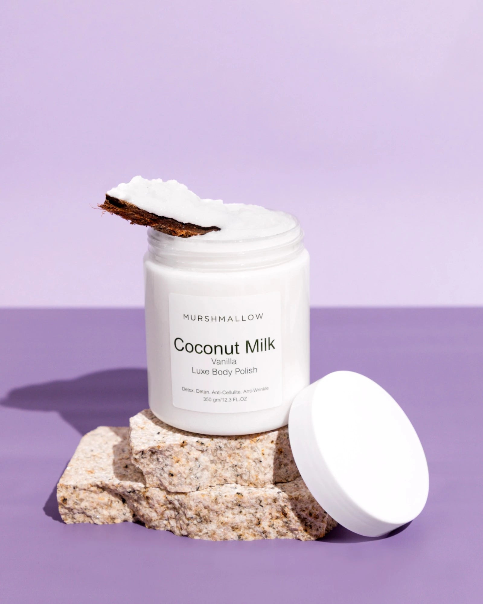 Coconut body polish