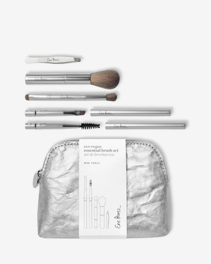 Eco Vegan Essential Brush Set