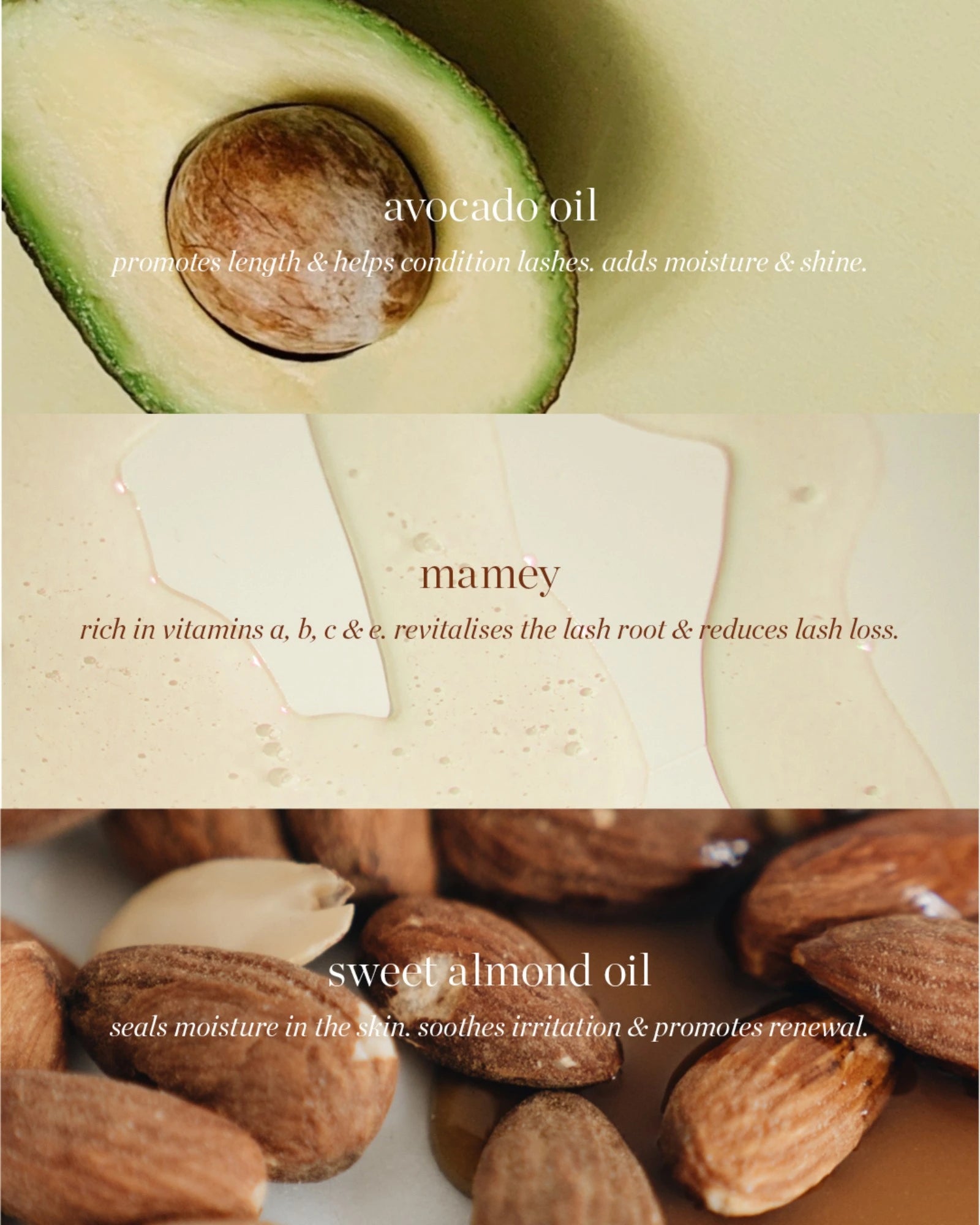 Natural Almond Mascara