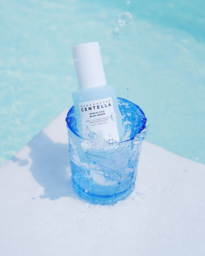 積雪草玻尿酸藍色修護精華