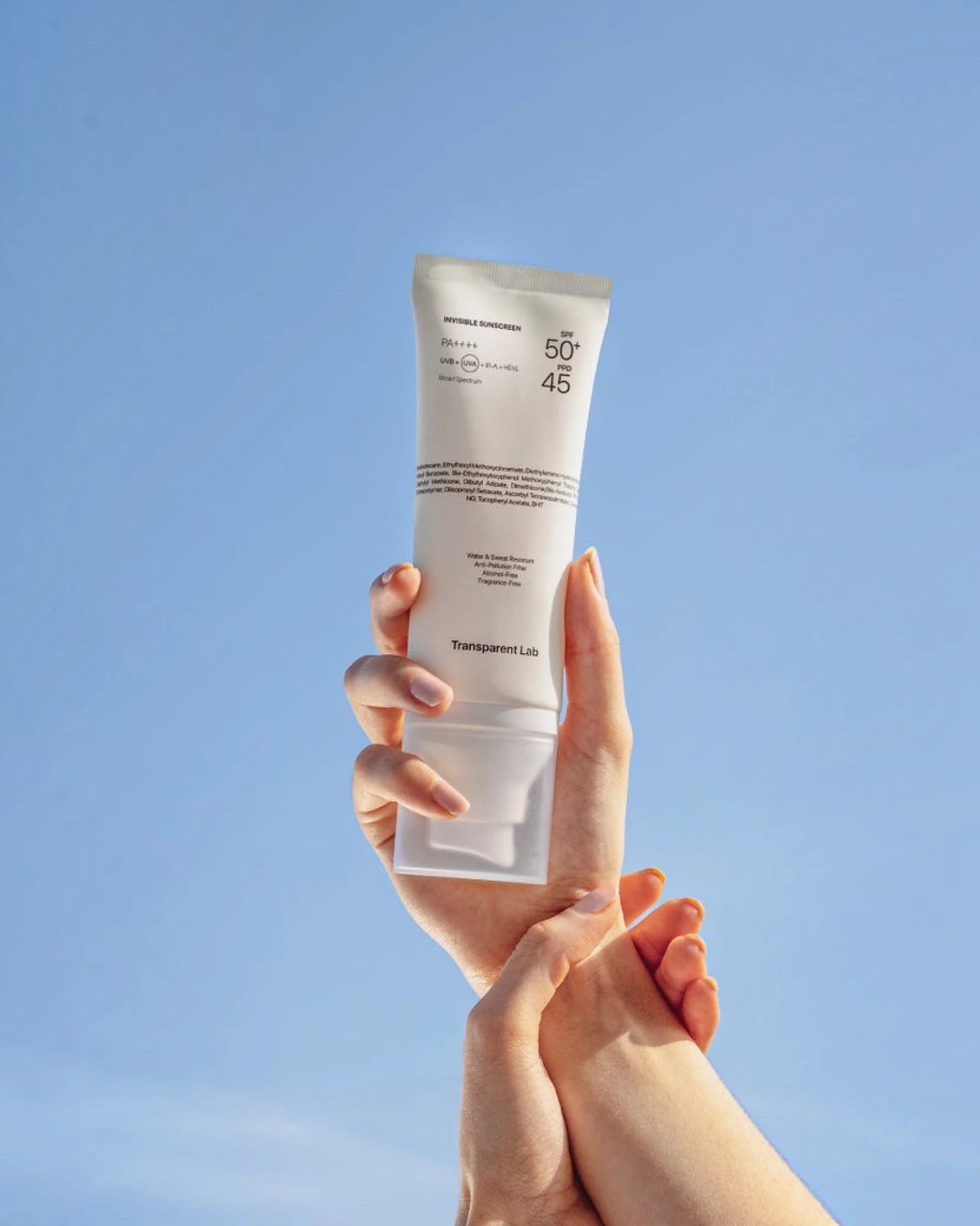 Invisible Sunscreen spf50+
