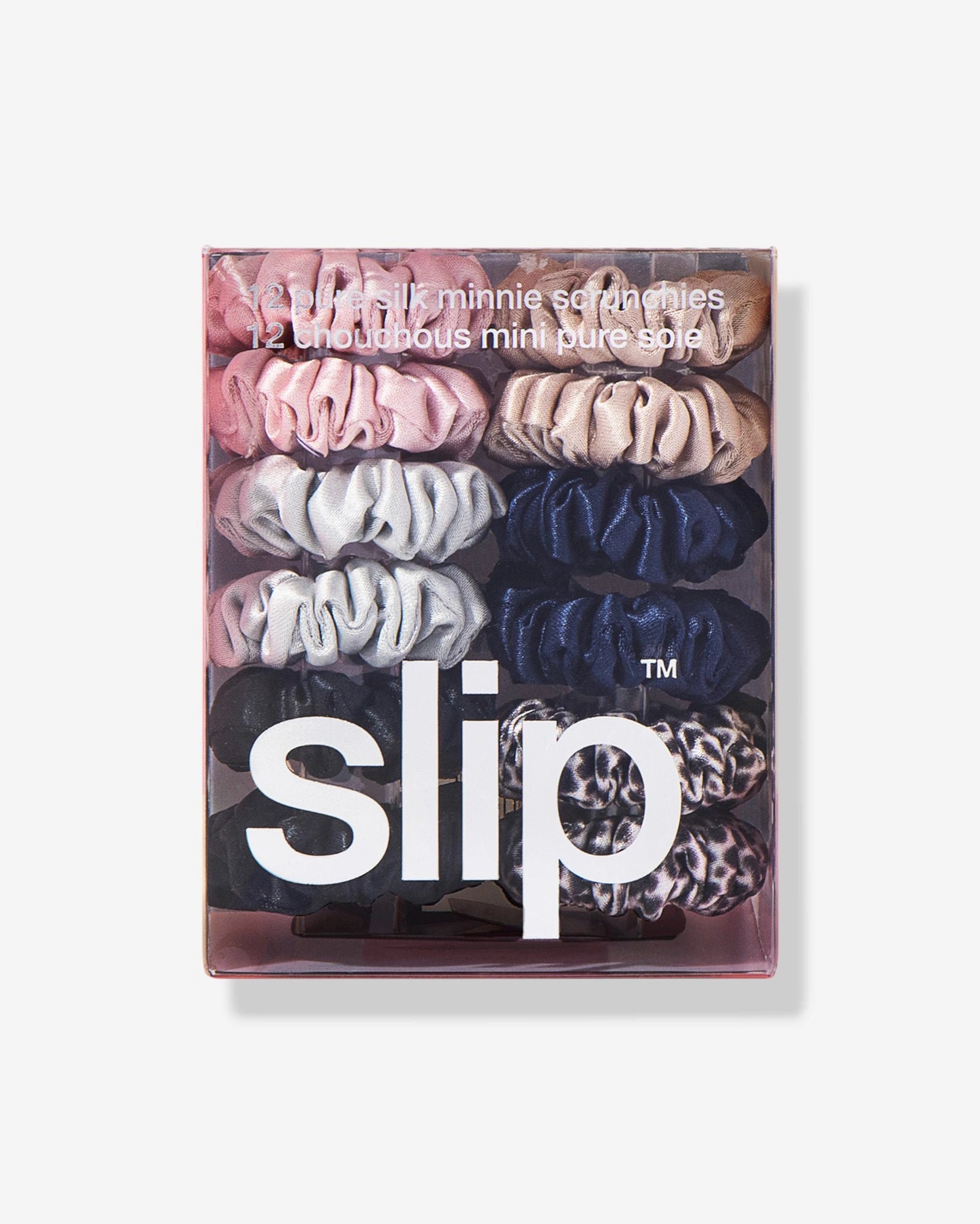 迷你髮圈 - 12入經典色系套組