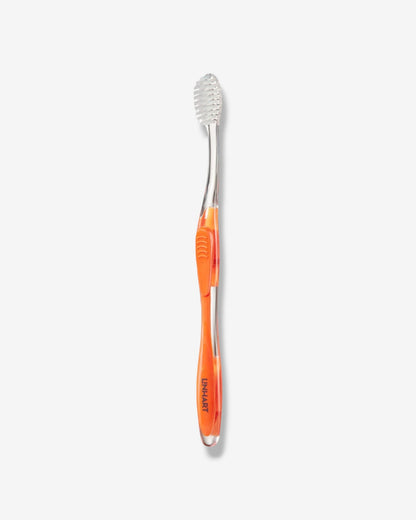 Orange Toothbrush w/White Bristles