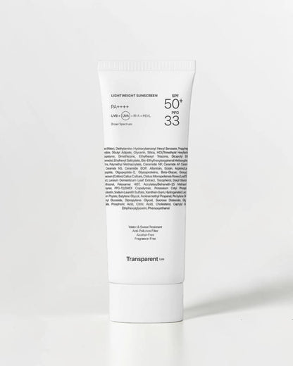 Magaan na Sunscreen spf50+