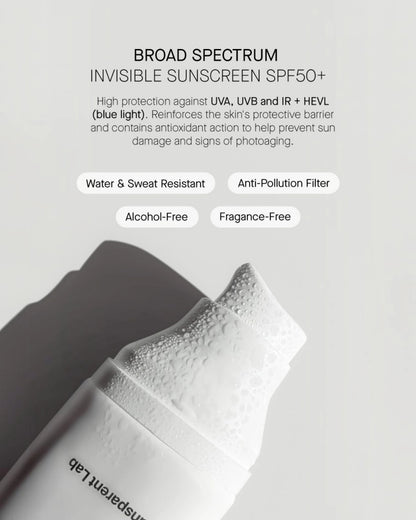 Invisible Sunscreen spf50+