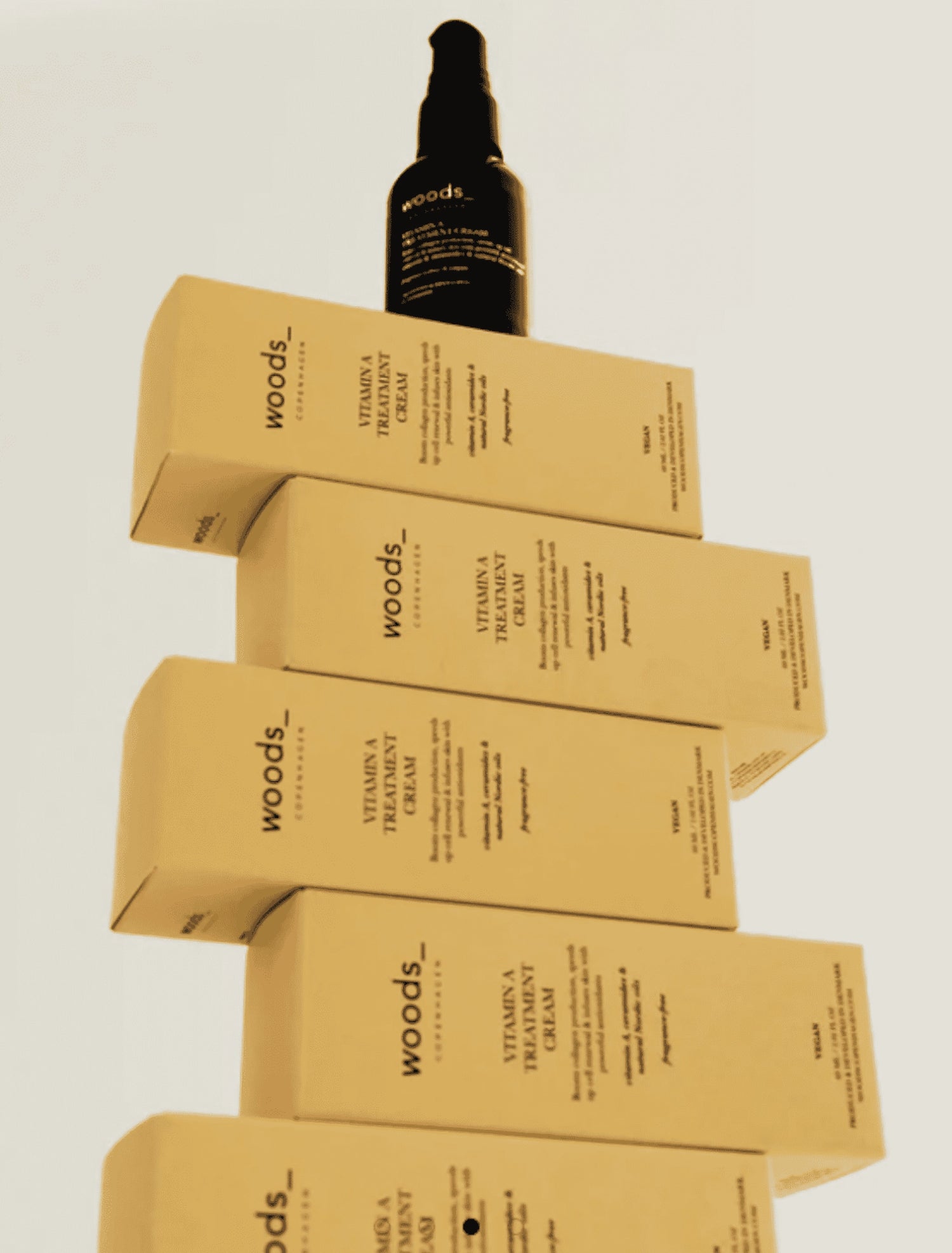Vitamin A treatment cream