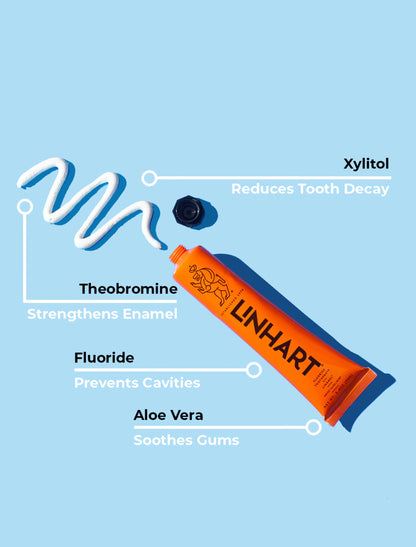 Toothpaste with Linamel