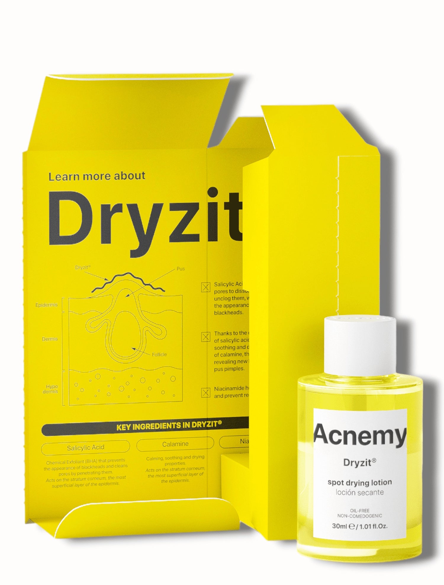 Spot drying lotion